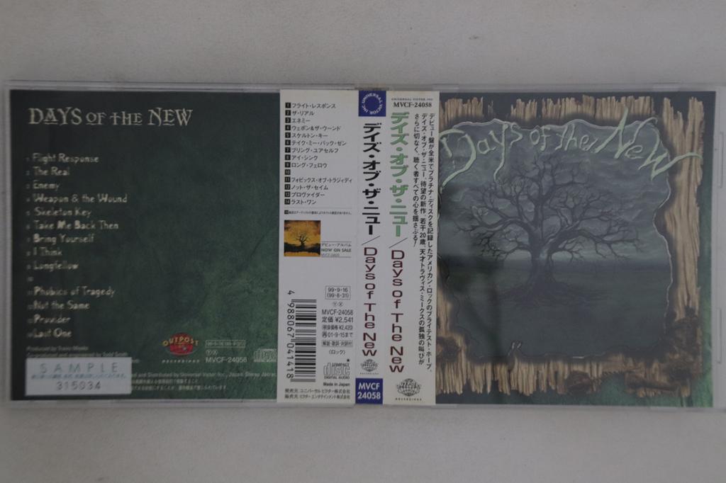 CD DAYS OF THE NEW - Days Of The New MVCF24058PROMO OUTPOST 1999 Japan Obi Rock Used