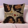 Singer Olivia album Dean  Pillow Gift Home Office Decoration Bedroom Sofa Car Cushion Cover case 45x45