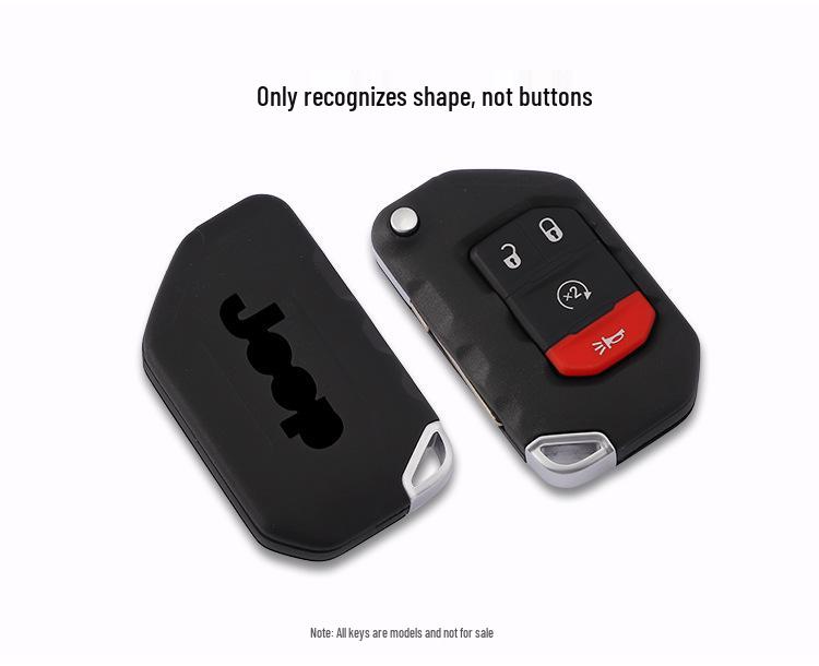 KAKTUS Kashi Ru Car Key Bag for 2018 Jeep Wrangler Key - Protective Cover