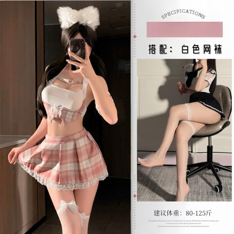 Lingerie College Style J Split Suit Sexy Student Uniform Cosplay Lolita Pure Lust Cute Woman