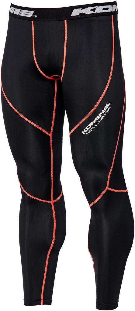 Komine Cool Compression Underpants for Motorcycles L For Black/Orange PKL-123 Summer/Autumn