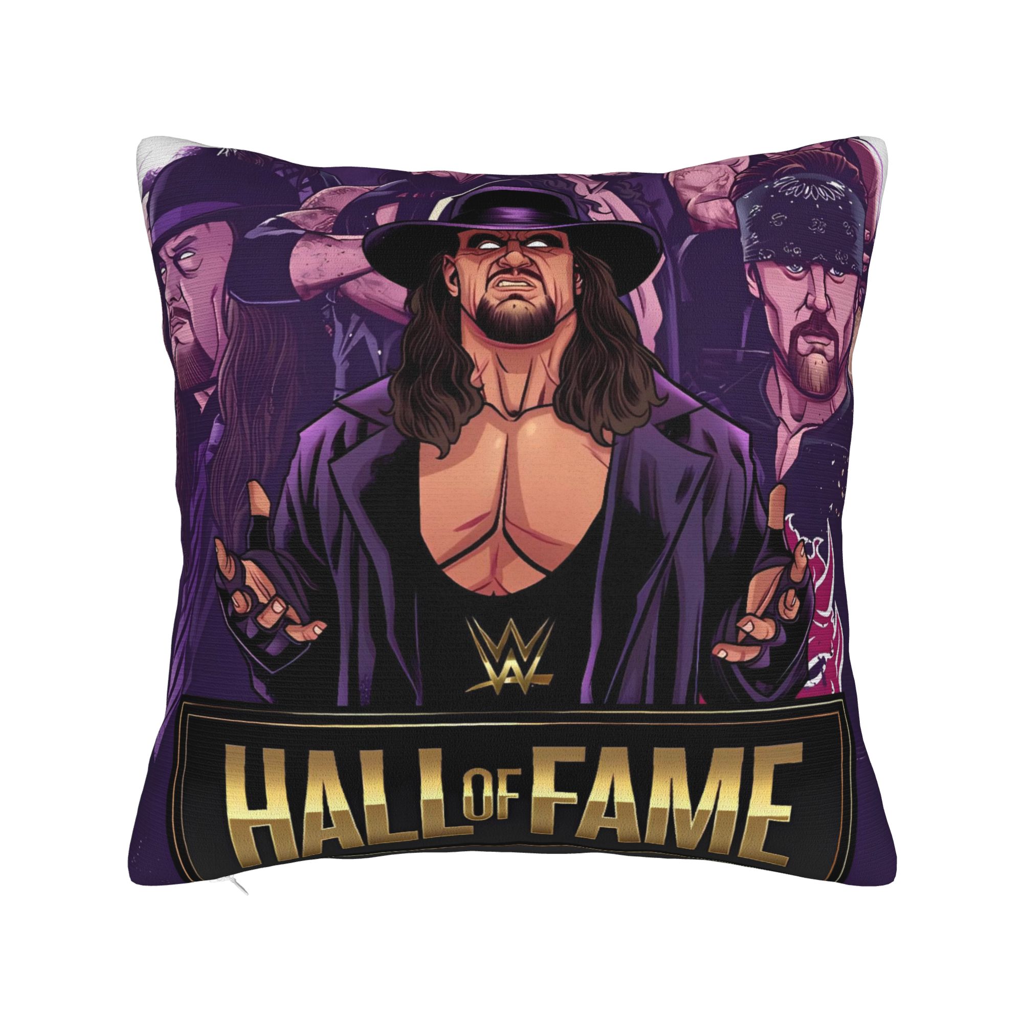 

The Undertaker Wrestling Pillow Case Soft Pillow Cover Vintage Pillowcases For Chair Sofa Home Decor 16x16Inch