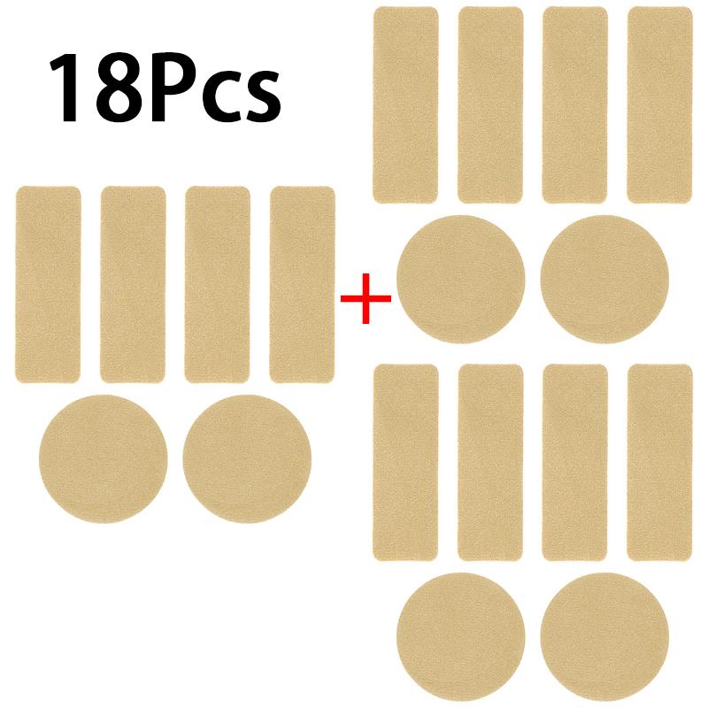6pcs/1pack Sports Shoe Patches Shoes Damaged Side Edges Inner Lining Sticker Shoe Heel Wear Repair Patch Foot Care Products