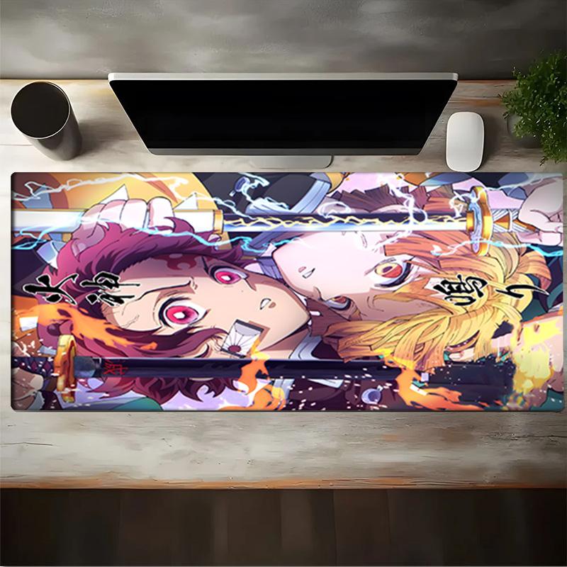 Powerful Demon Anime Mouse pad, Gaming Mouse Pad, keyboard pad, Desk Decor for computer notebook Fan Gift Birthday Gift