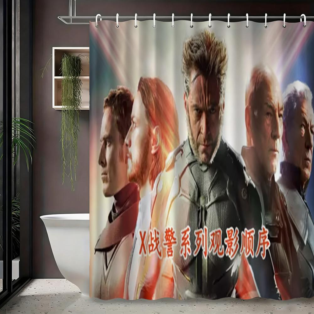 Star-Lord Guardians Of The Galaxy Space Battle Waterproof Shower Curtain For Bathroom Decor