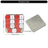Interactive Number Sliding Puzzle Metal Educational Toy For Problem Solving Practice