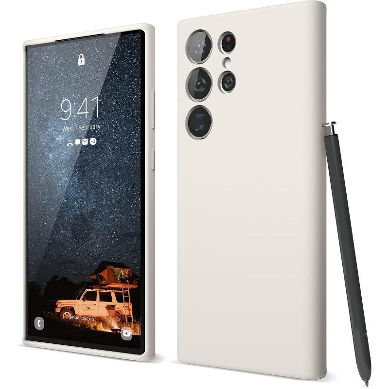 

Подходит для Samsung S25Ultra Чехол для мобильного телефона из жидкого силикона S25plus Полная защита от падений Не желтеющий Защитный чехол S25 Galaxy S25