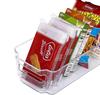 Hengshao Klarer Aufbewahrungs-Lebensmittelaufbewahrungs-Kühlschrankaufbewahrungs-Set für Schränke, Haushaltsutensilien für Wäsche und Gefrierschränke, Boxen, Organizer, Behälter, 2,
