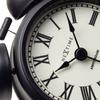NEXTIME Table Amsterdam Small Alarm Clock, Stylish, Quiet Bell, European Design, Compact, Cool, Perfect for the Bedroom
