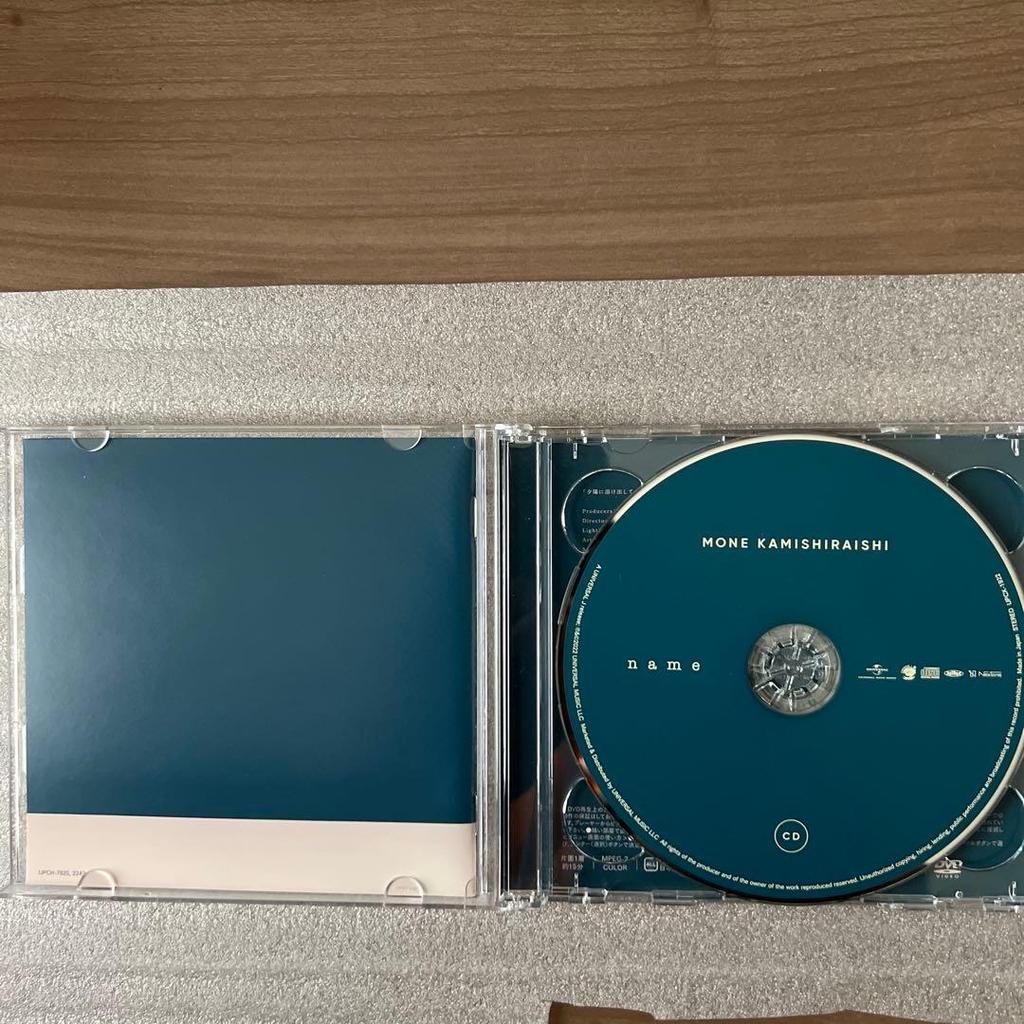 [USED] Mone Kamishiraishi name CD DVD