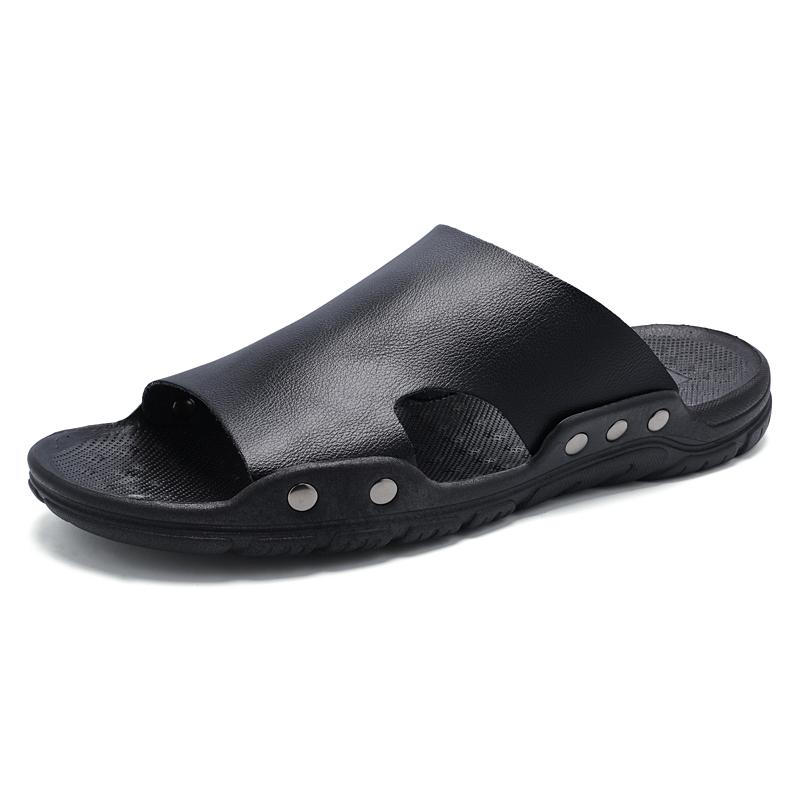 Men's Shoes Summer Slippers Mens Indoor Slides Casual Sandals Man Lightweight Breathable Beach Slippers for Men Sandals
