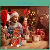 Santa Gift Doublelayer Box With Cardboard Construction Festive Holiday Gifting