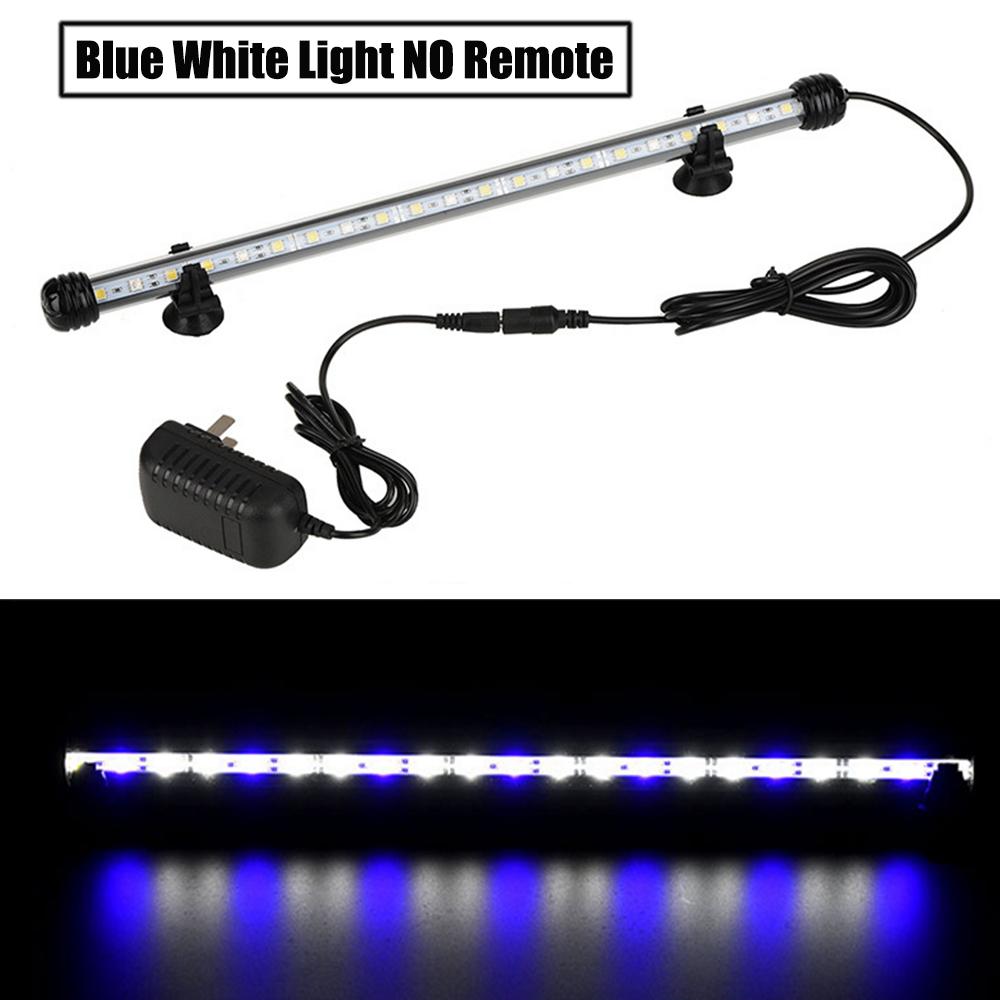 12V RGB Aquarium Light with Remote Waterproof Underwater Diving Lamp Fish Tank Light for Plant Essential Amphibious Use EU US UK