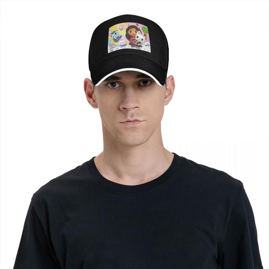 Nordic Gabby Cat Pandy Paws Cap Fashion Casual Baseball Caps Adjustable Hat Hip Hop Summer Unisex Baseball Hats Polychromatic