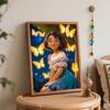 Disney Mirabel Encanto Butterfly Oil Paint Digital Painting Art Kit Handmade DIY Painting Kit Home Decor
