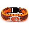 Handgeflochtenes NFL Paracord-Armband für Herren - 32 Teamoptionen für europäische & amerikanische Sportler