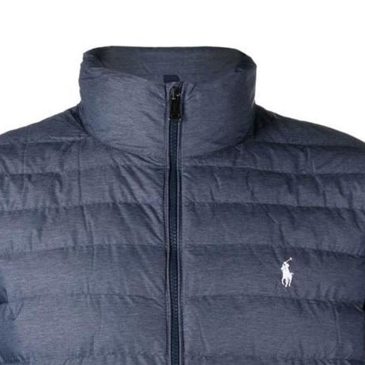 Polo Ralph Lauren Solid Logo Zip-Up Jacket Men Jackets Blue 710810897-029