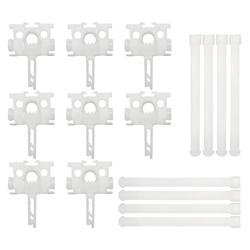 Vertical Blind Repair Carriers with Stem Repair Tabs Vertical Blinds Repair Kits White Vertical Blinds Replacement Parts