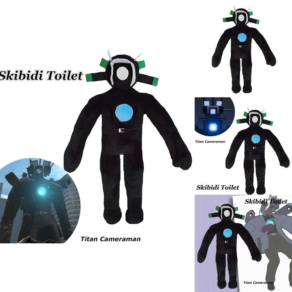 Skibidi Toilet Plush Toy Titan Cameraman Character 30cm/11.81in Soft And Adorable