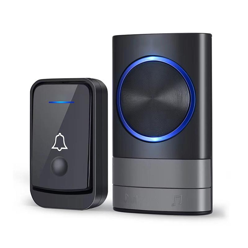 Wireless AC Digital Music Doorbell with Remote Control Sensor – EU/UK Regulations