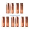 Y5GD 10 Pieces Gas Nozzle Euro MIG Welding Tip Suitable for Second Welding