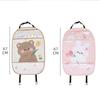 1PC Anti-Child-Kick Pad Car Seat Back Cover Protector for Kids Cartoon Auto Anti Kick Mat with Bag Waterproof Anti Kick Pad