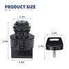 Ignition Key Switch For Polaris Ranger 400 500 570 800 4X4 Crew RZR 4 800 570 Scrambler Sportsman 550 500 SE XP ACE 570 900 ATV Replace OEM # 4012166