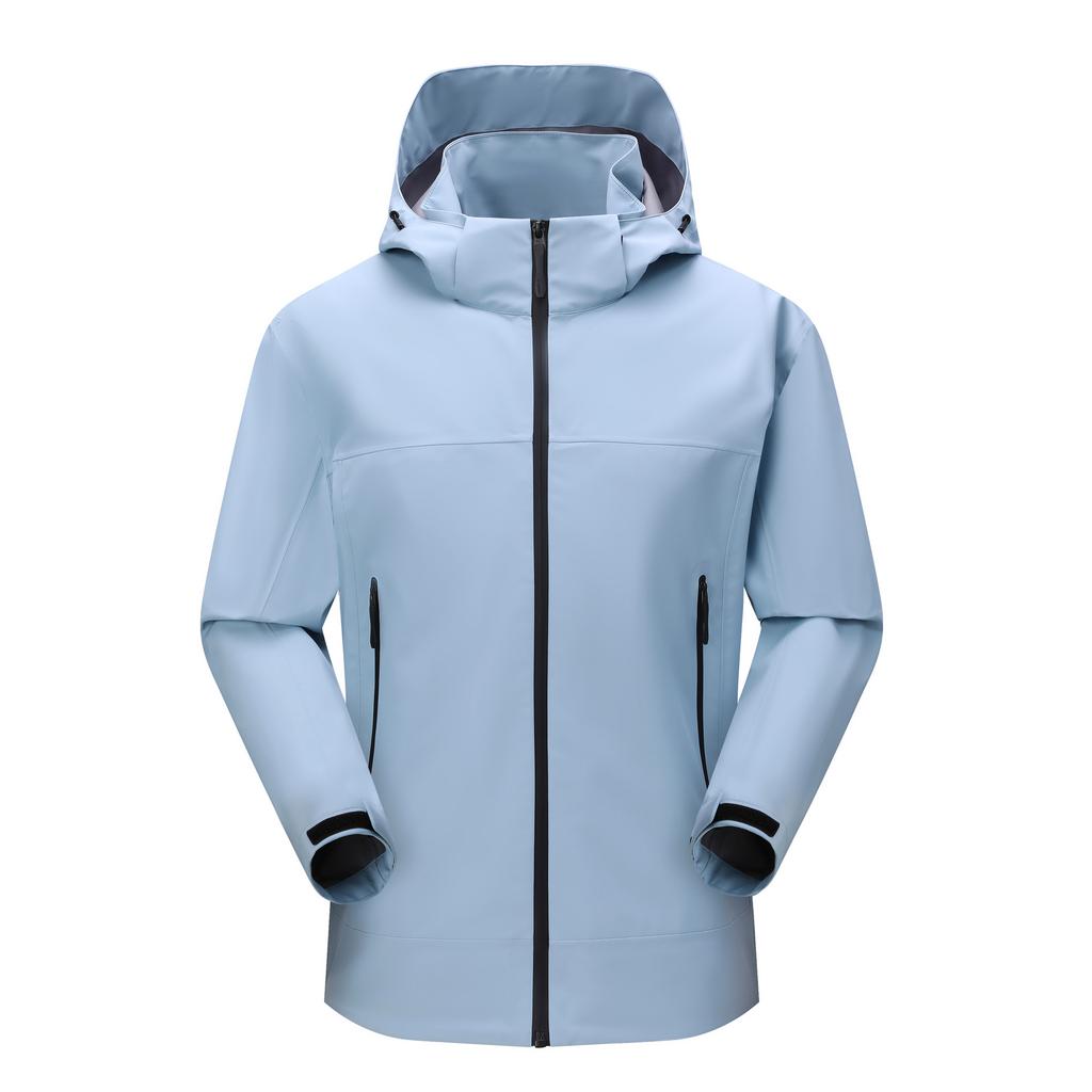 Single-layer Jacket Women's Three-proof Men's Outdoor Mountaineering Suit Lightweight Jacket