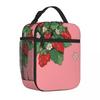 Bestselling Strawberry Frog Compact Style Cooler Lunch Bag Family Picnic Carry Lunch Bag