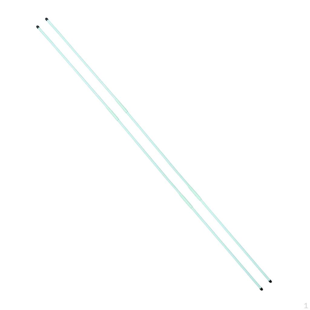 2 Pieces Golf Alignment Sticks Direction Indicator Practice Rods for Aiming