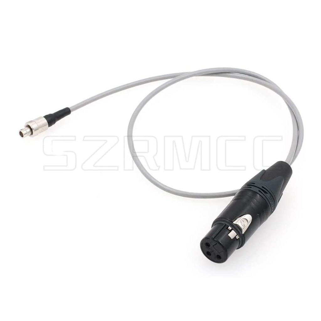 SZRMCC FVB.00.303 3-Pin Male to XLR 3-Pin Female Audio Cable for Zaxcom ZFR300 ZFR400SK2000 Transmitters