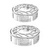 Outdoor Metal Durability Windshield Light Weight Folded Picnics Wind Blockers for Various Weather Conditions