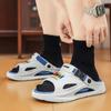Fashion Clogs Men Sandals Lightweight Breathable Slip-On Sandals Non-Slip Water Shoes for Summer Beach Sandals