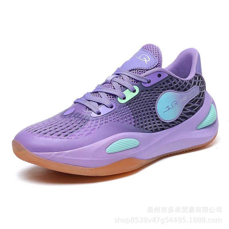 Zapatillas deportivas de competición antideslizantes resistentes al desgaste, visión nocturna reflectante, absorción de impactos y rebote para suelo de cemento, zapatillas de baloncesto