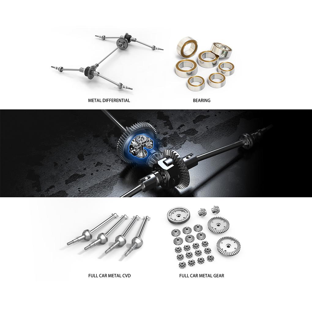 1/10 MJX Hyper Go 10208 V2 Remote Control Car High Speed Brushless Rc 4x4 Off Road Rc Drift Car Toy Car Upgrade Par