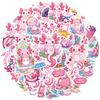 35pcs-50pcs Playful Cute Stickers Kawaii Axolotl Cute Cartoon Stickers DIY Stickers For Guitar Laptop Helmet Skateboard Guitar