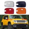 For Jeep Renegade 2016- Replace Reversing Mirrors Cover Rearview Mirror Housing Rear Shell Color Painted
