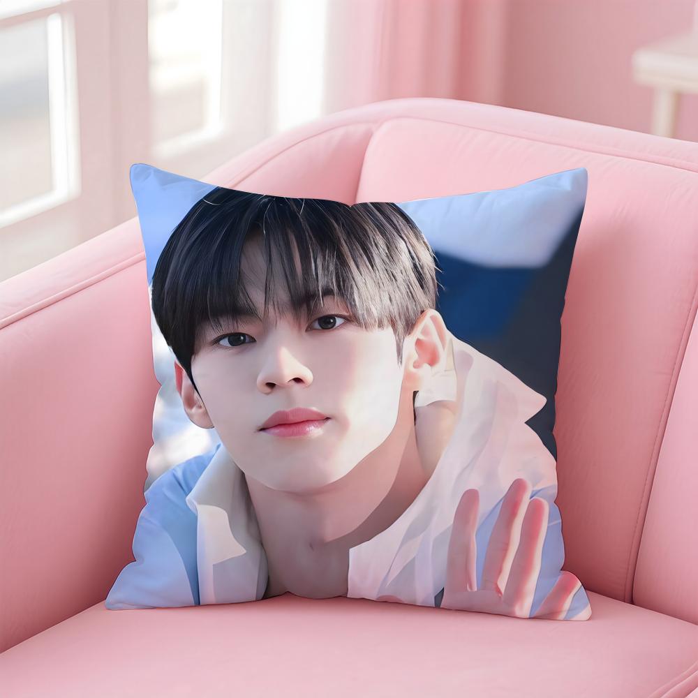 actor fresh DDohoon Cushion Cover Pillow Case Soft Skin Friendly Fabric  Concealed Zipper