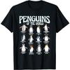 Pinguïns van De Wereld Schattige Pinguïn Dierenvrienden T-shirt(1)