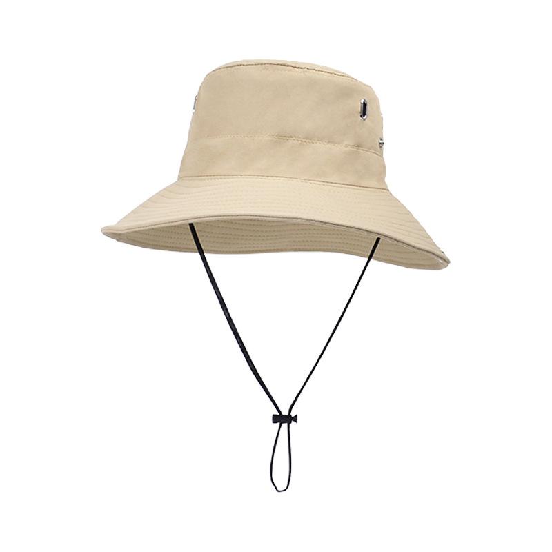 Sommer Outdoor atmungsaktiver vielseitiger Sonnenhut für Damen und Herren, Angel-Bergsteigerhut, Reise-Camping, großer Schirm Sonnenschutz Eimerhut