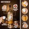35-50pcs Vintage Coffee Stickers Retro Retro Coffee Scrapbooking Sticker Decals Diy Laptop Cup Decoration Waterproof Graffiti