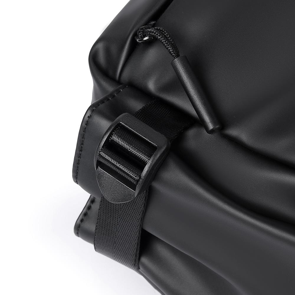 New men's fanny pack Korean version functional breast bag simple fashion shoulder bag sports fanny pack large capacity satchel men's