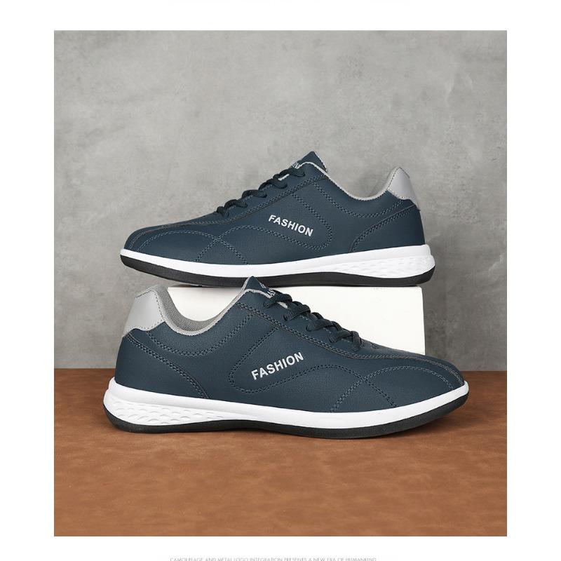 Große Leder Leichte Wasserdichte Board Schuhe, Lässige Studenten Laufschuhe, Herren- und Jugendsportschuhe