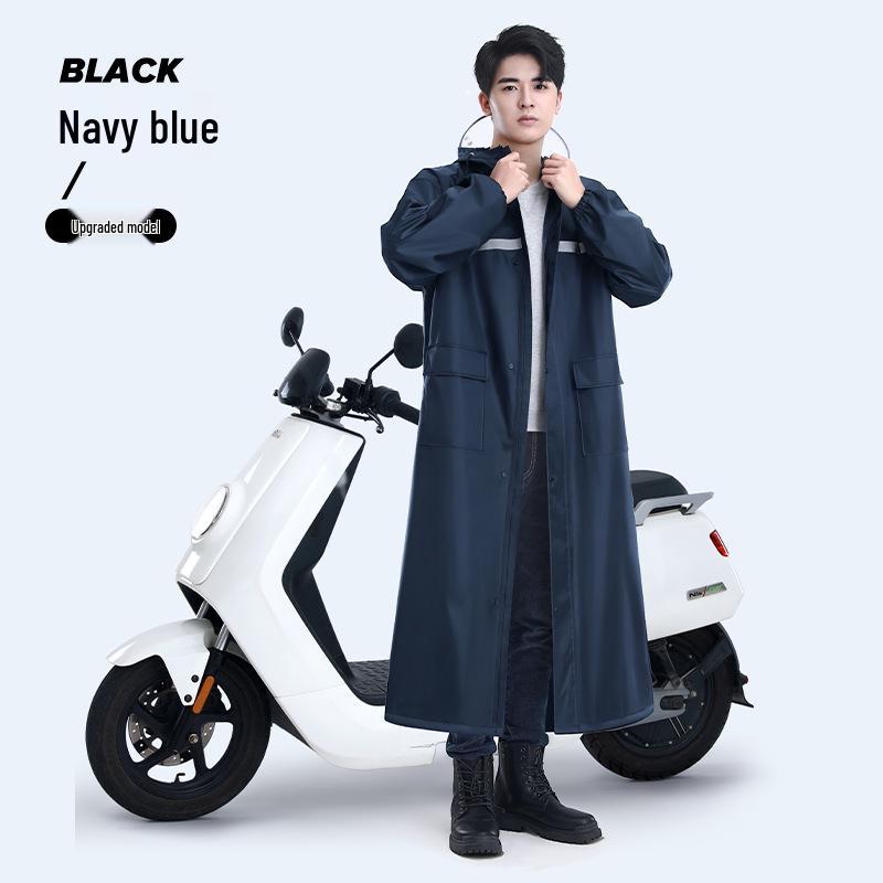 Unisex Full-Body Stormproof Raincoat Jumpsuit for Outdoor Electric Motorcycle
