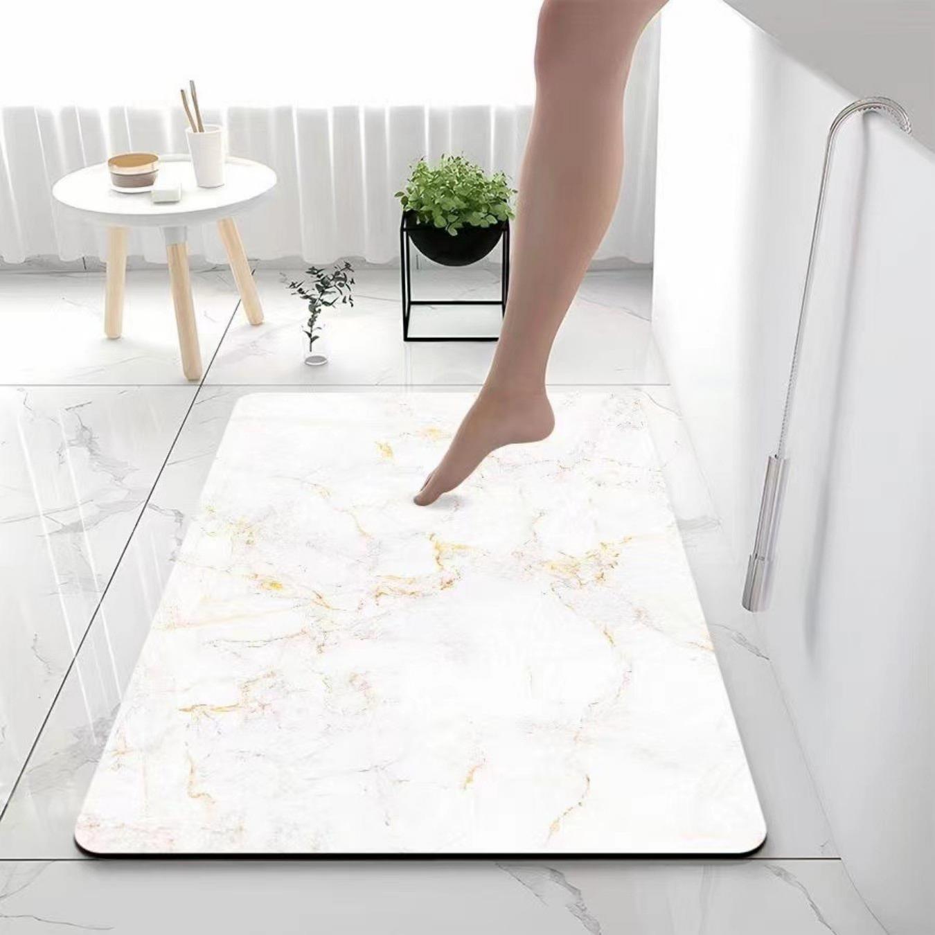 

Диатомовая печать в ванной комнате утолщающий коврик для ванной нескользящие ковры в умывальник ванная боковая половик душевая кабина коврик из пены с эффектом памяти 3D коврик 500mm*800mm