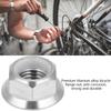 1pc M5 M6 M8 M10 M14 Titanium Alloy Flange Lock Nut for Bicycle Motorcycle