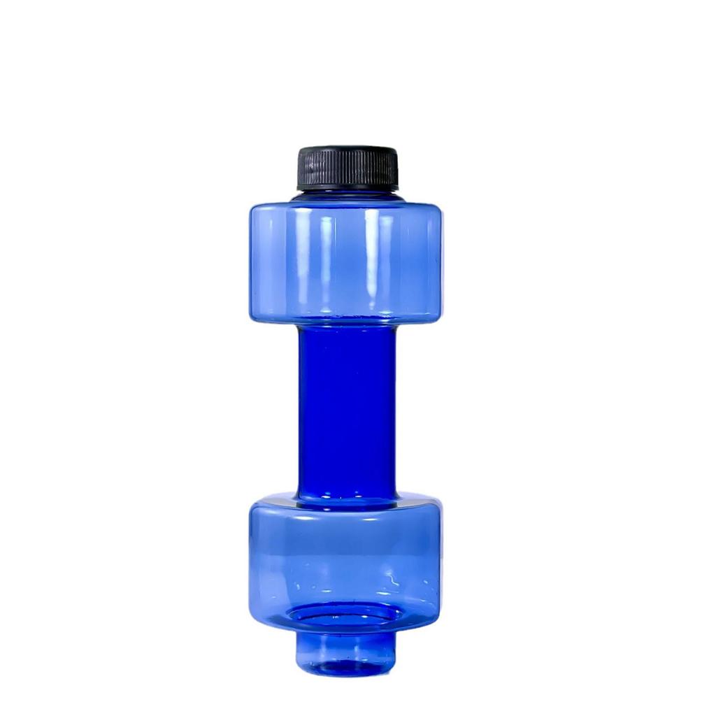 Compact 550ML Dumbbell Water Bottle - Summer Fitness Sports Kettle for Students, Personalized Plastic Cup