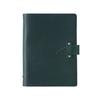 A5 Genuine Leather Retro Loose-Leaf Notebook with Crazy Horse Leather – Office Business Journal Diary