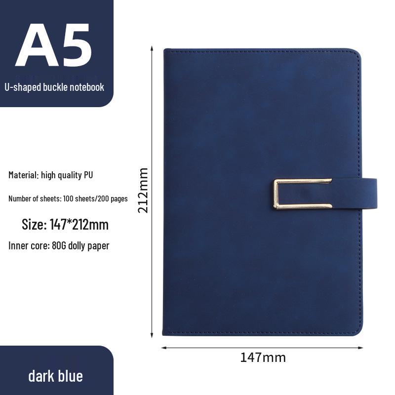 A5 Portable Business & Student Meeting Notebook Gift Set