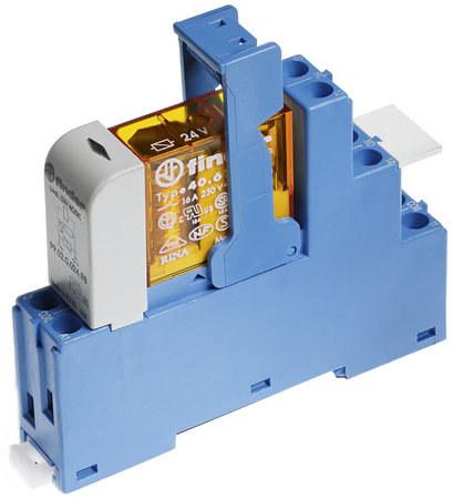 Relay coupling module 15.8mm, 2P 8A 230VAC, AgNi contacts, terminals